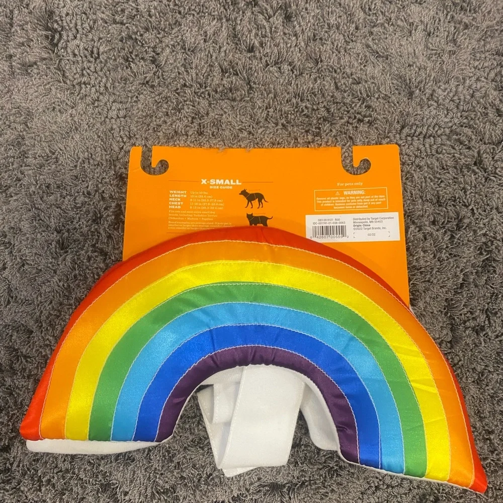 Dog or cat Rainbow, Pumpkin & Unicorn Costume Set - Multicolor